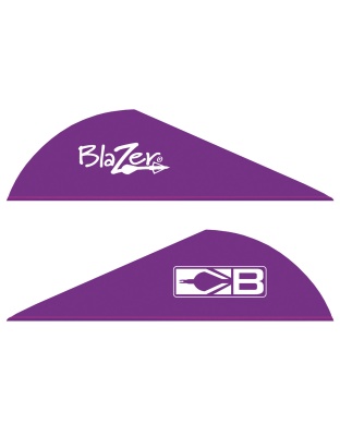 Bohning Blazer Vanes Purple 100 pk.