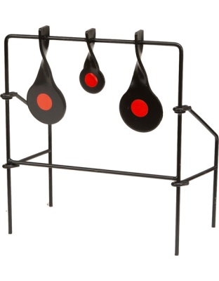 Allen.22 Metal Triple Spinner Target Black