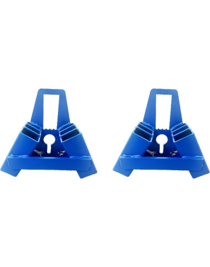 Bash Target Supply Steel Target Stand AR500 Horizontal Sawhorse Styl