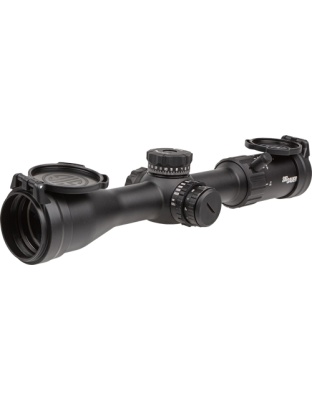 SIG Scope WHISKEY4 3-12X44 30 mm Side Focus Hellfire BDC Zero Stop