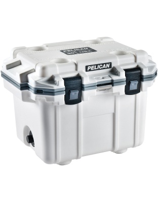 30QT ELITE COOLER WHTE/Gray