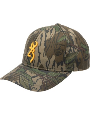 Browning Cap Durawax Camo Mo Greenleaf Buckmark One Size Fits Most