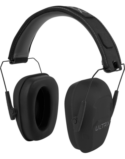 Allen Ultrx Shield Passive Muff Adult Midnight Gray/Black 23db