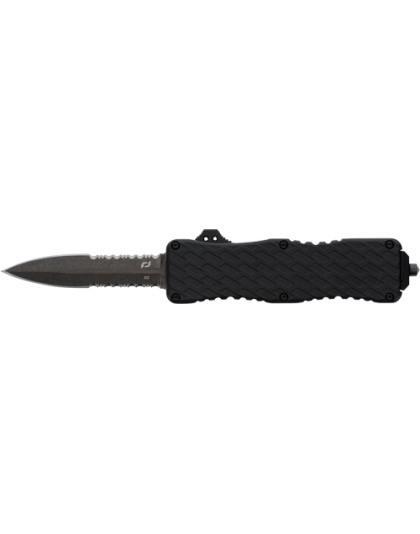 Schrade Knife Uproar D/A Out-the-Front 3" D2 Bayonet Point Black