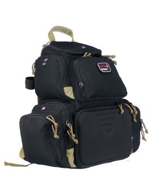 GPS Handgunner Backpack Black/Tan
