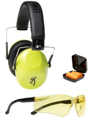 Browning Buckmark Range Kit Junior with Glasses Green