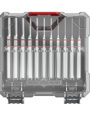Real Avid Accu-Punch Set 11 Piece Standard Pin Punch