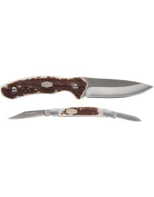 Uncle Henry Knife Fixed/Folder Combo Gift Tin Promo Q4 25'