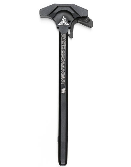 Rise Armament Charging Handle Extended Latch Black AR-15