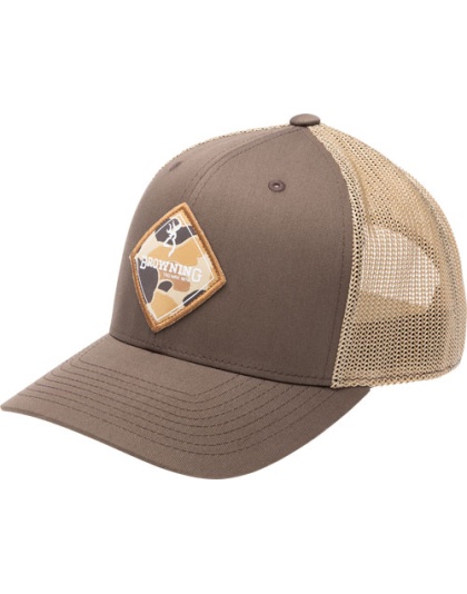 Browning Cap Lure Snapback Brown Vintage Tan One Size Fits Most