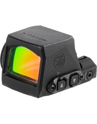 SIG Open Reflex Sight Romeox Compact Green Circle Dot Black