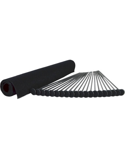 Gun Storage Solutions Medium Rifle Rod Kit 20BLK Rifle Rods .22 Caliber 19"X30"