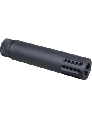 Guntec USA Slip Over Barrel Shroud Multi Port Muzzle Brake 308