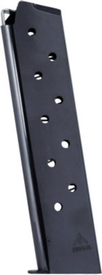 MEC-Gar Magazine 1911 Government.45 Automatic Colt Pistol 10 Rounds Extended Blued
