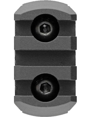 Armaspec Picatinny Rail Covers M-Loc 3 Slot Black