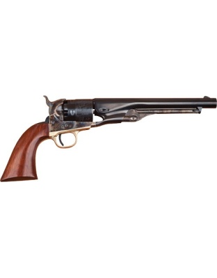 Cimarron 1860 Army Civilian 44 Caliber 8" Walnut