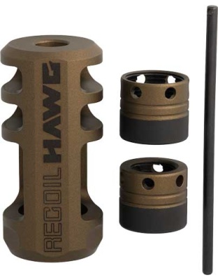 Browning Recoil Hawg Muzzle Brake Smoked Bronze with Tool