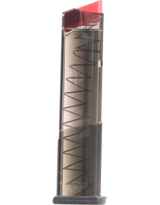 Elite Tactical Systems Group Ets Magazine Smith & Wesson Shield 9 mm 12 Rounds Extended Carbon Smoke