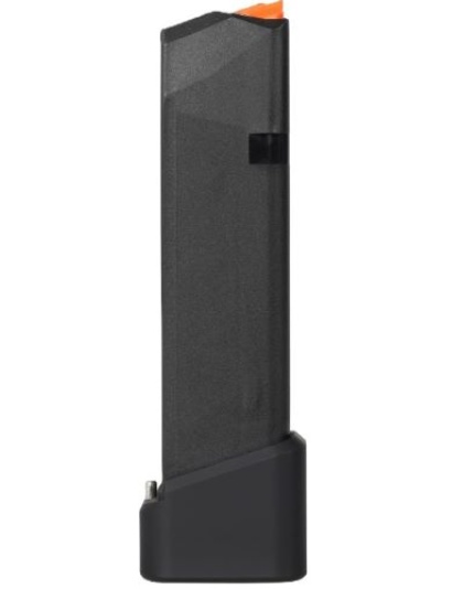Taran Tactical Inv Ti G17 Completed Black Magazine +5/6 Flat Black Base Pad