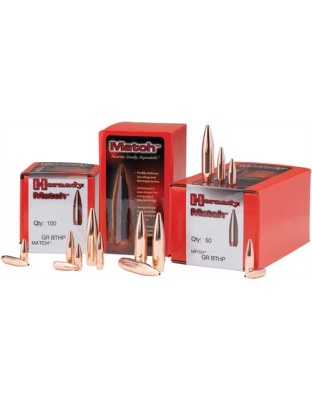 Hornady Bullets 6.5 mm .264 123 Grain BTHP Match 100 Count