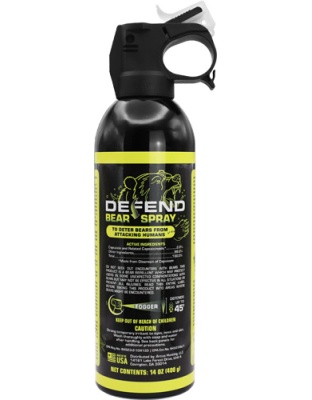 Dead Down Wind Defend Bear Spray 14 Ounce.