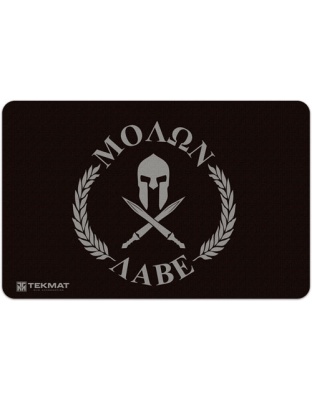 Tekmat Armorers Bench Mat 11"x17" Molon Labe Flag