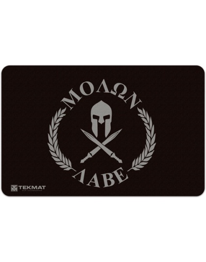 Tekmat Armorers Bench Mat 11"x17" Molon Labe Flag