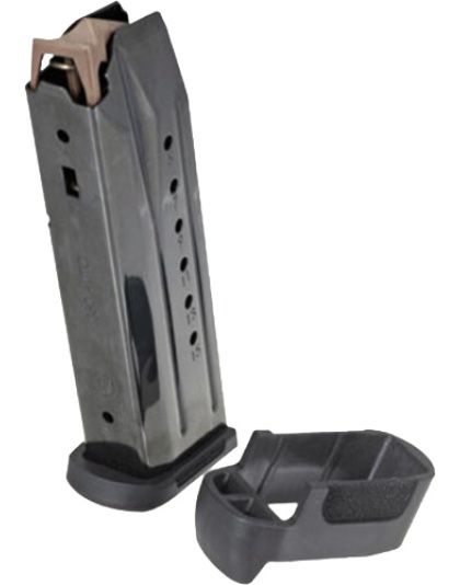 Ruger Magazine Security .380 Automatic Colt Pistol 15 Rounds Black Plastic