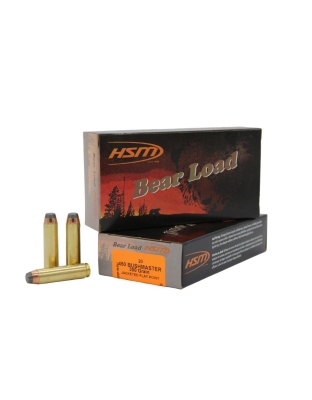 HSM Bear Load Rifle Ammunition 450 Bushmaster 300gr JSP 1950 fps 20/ct