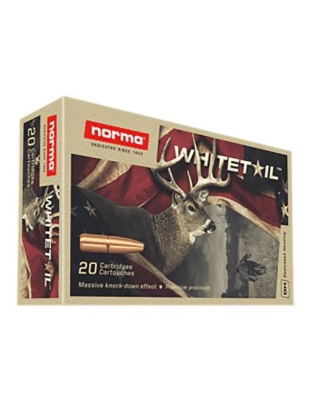 Norma WhiteTail Rifle Ammunition 7x57mm 150gr PSP 20/ct