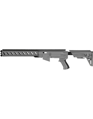 Advanced Tech Adv Tech Ruger AR22 Stock System with 6 Sided Forend Gray