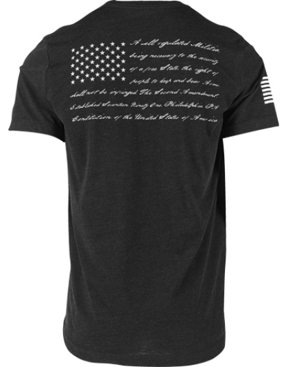 Glock 2ND Amendment Tee Shirt Black Large