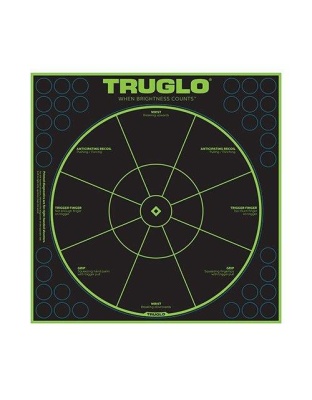 Target Handgun Diag 12X12 6PK