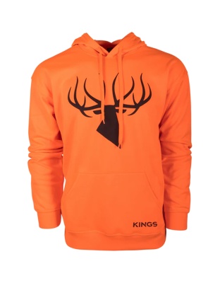 Kings Poly Hoodie Blaze Orange Large