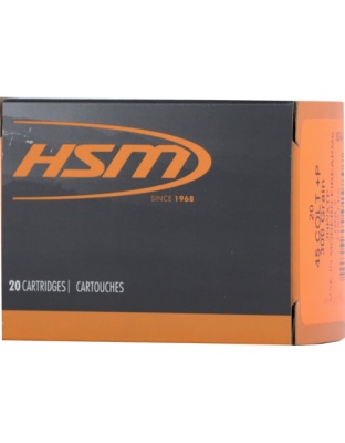 HSM Ammo 45 Lc+p 300 Grain XTP Hollow Point 20 Rounds 20 Boxes per Case