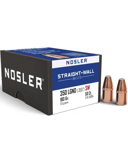 Nosler Bullets 350 Legend .355 180 Grain Pp 50 Count