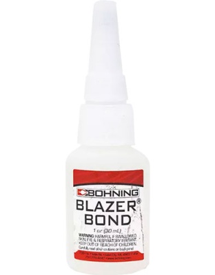 Bohning Glue Blazer Bond 1/2 Ounce Bottle