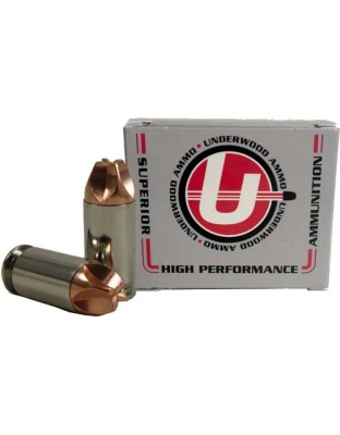 Underwood Ammo 45 Automatic Colt Pistol 135 Grain Xtreme Defender 20 Rounds 10 Boxes per Case