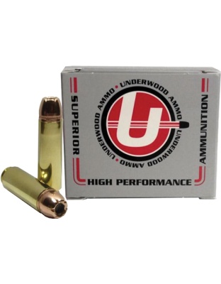 Underwood Ammo 50 Beowulf 350 Grain XTP Jacketed Hollow Point 20 Rounds 10 Boxes per Case