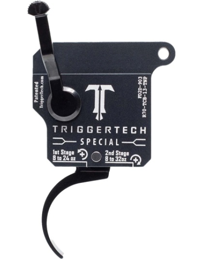 Triggertech Rem 700 Two Stage Black Special Pro Curved Clean