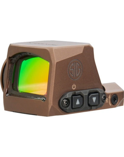 SIG Open Reflex Sight Romeox Compact Circle Dot Flat Dark Earth