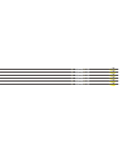 Easton Arrow 5.0 400 2" Blazer Halfout Insert 6-Pack