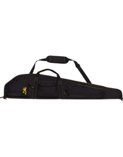 Browning Buck Mark Logo Gun Case 50" Rifle Black/Gld with Sling
