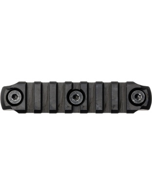 Bravo Company Manufacturing Rail Section Alum. M-LOK 4" Rail Section Black