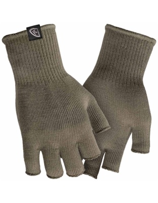 Blocker Finisher Merino Fingerless Gloves Flint Large