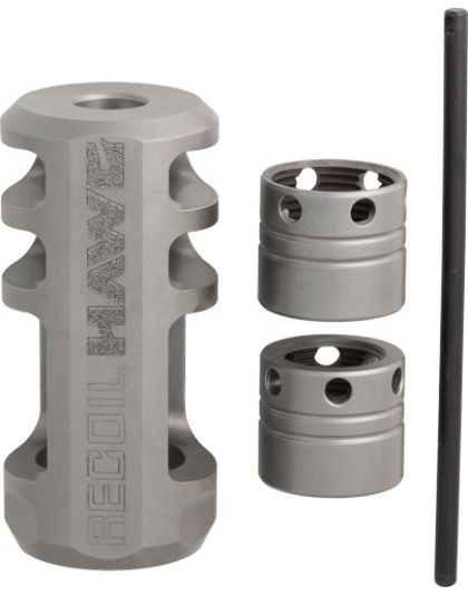 Browning Recoil Hawg Muzzle Brake Silver Collars & Tool