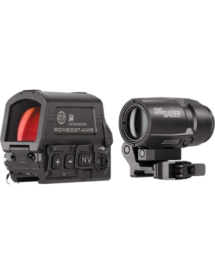 SIG Red Dot/Magnifier Combo ROMEO8T/JULIET3 Amr Black