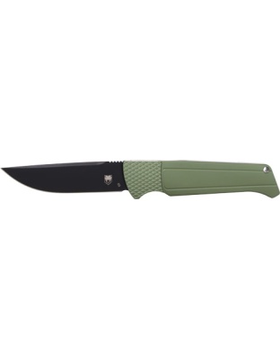 Cobratec Knives Viper Auto Folder 3.12" Od Green/Stn D2 Black Blade