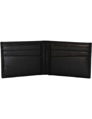 Cameleon Smith & Wesson Men's Front Pockt Bi-Fold Wallet Black