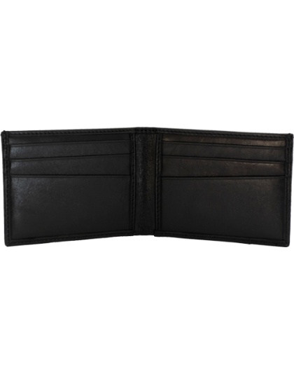 Cameleon Smith & Wesson Men's Front Pockt Bi-Fold Wallet Black